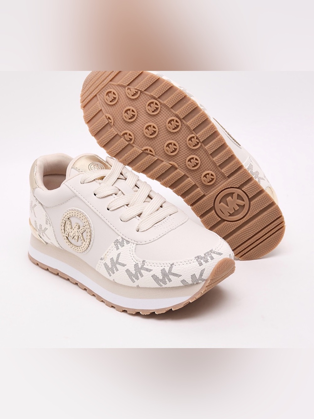 Like New✨ Michael Kors Billie Myers 2 Sneakers YOUTH EUR 37 / Women's USA Size 5